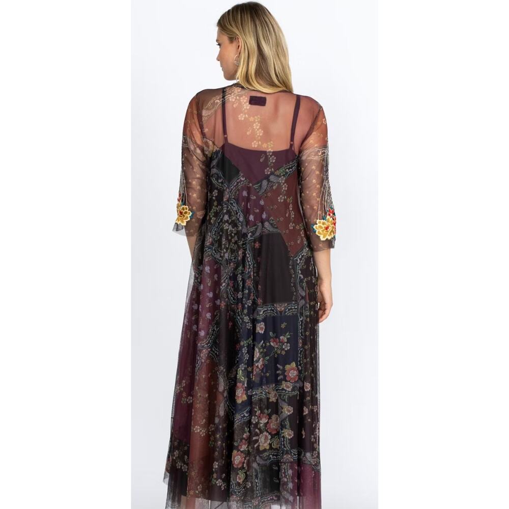 Johnny Was Kyler Mesh Maxi Dress - Picture 2 of 6
